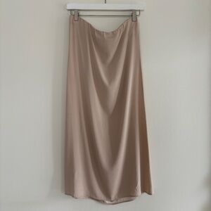 Scanlan Theodore Silk Slip Skirt